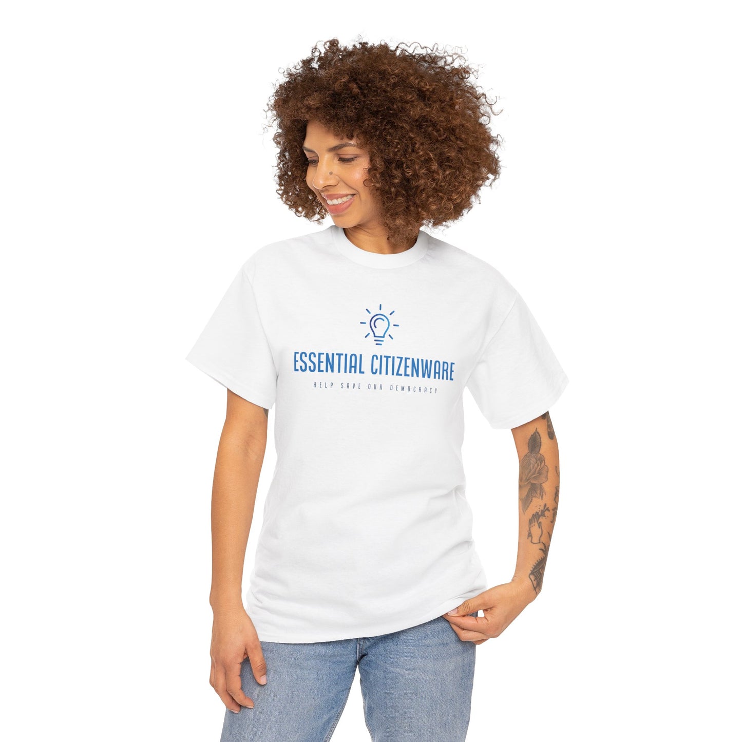 Informed Citizens Are Essential - To A Healthy Democracy | Unisex Heavy Cotton Tee