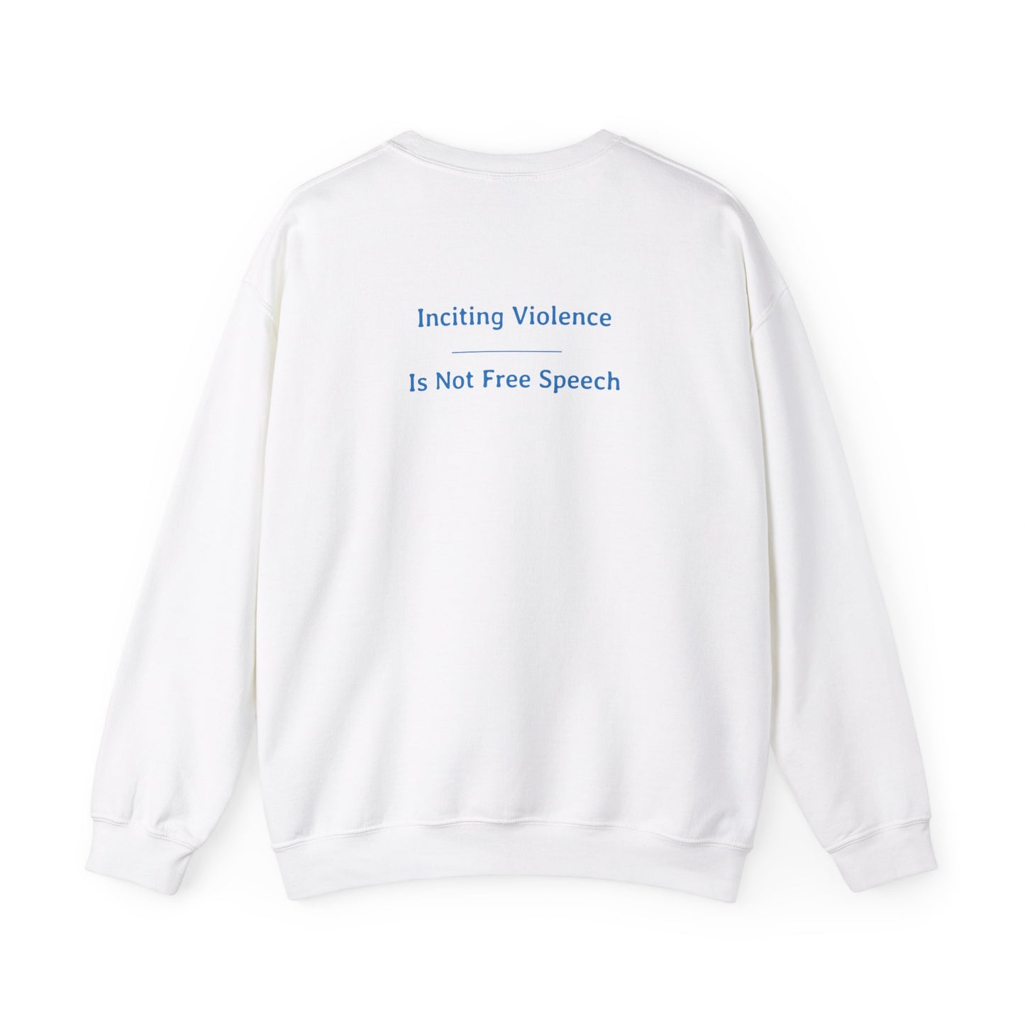 Inciting Violence - Is Not Free Speech | Ultra Cotton Long Sleeve Tee