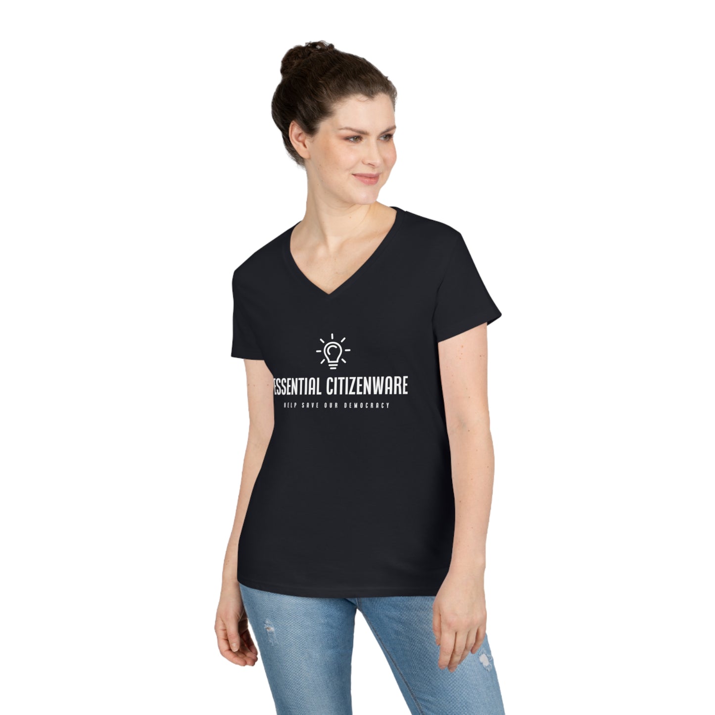 Why Would I Vote for Anyone Who Says - I can Murder Someone and Have Absolute Immunity | Ladies' V-Neck T-Shirt