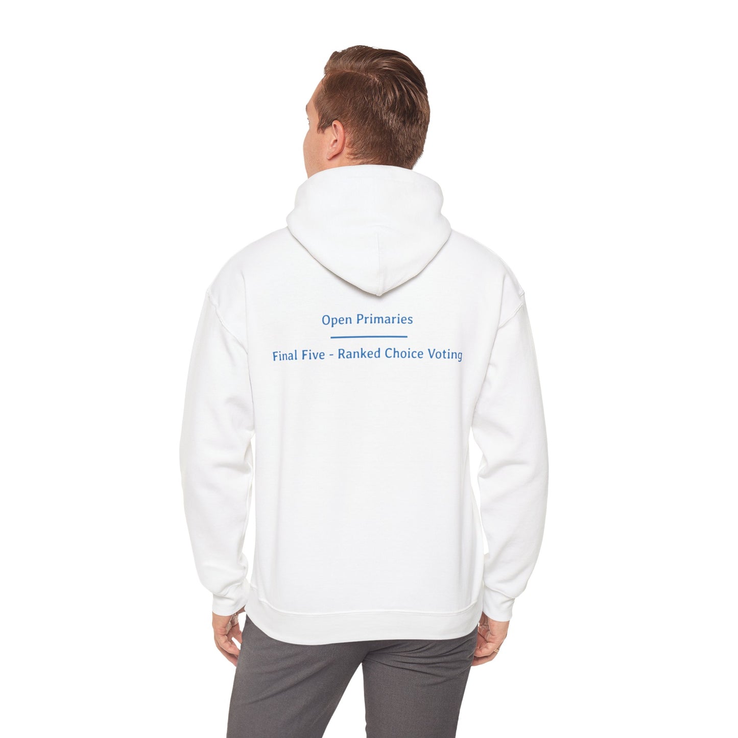 Open Primaries - Final Five Voting | Unisex Heavy Blend™ Hooded Sweatshirt