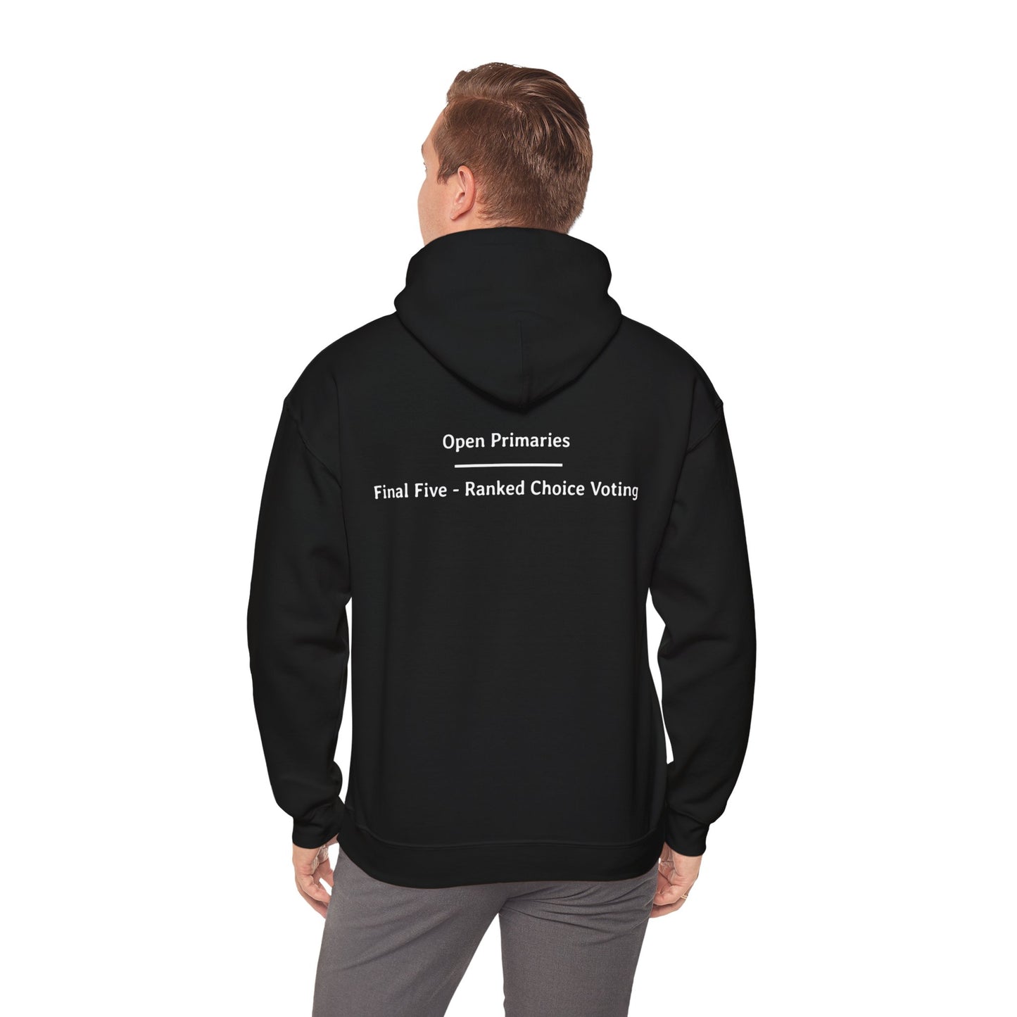 Open Primaries - Final Five Voting | Unisex Heavy Blend™ Hooded Sweatshirt