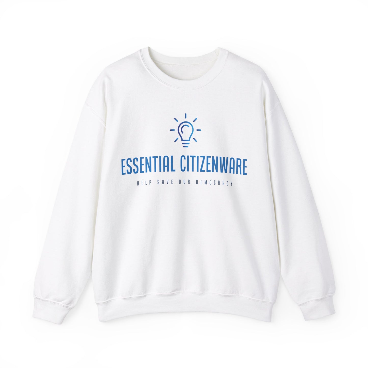 Let's Work Together - To Save Our Democracy  | Unisex Heavy Blend™ Crewneck Sweatshirt