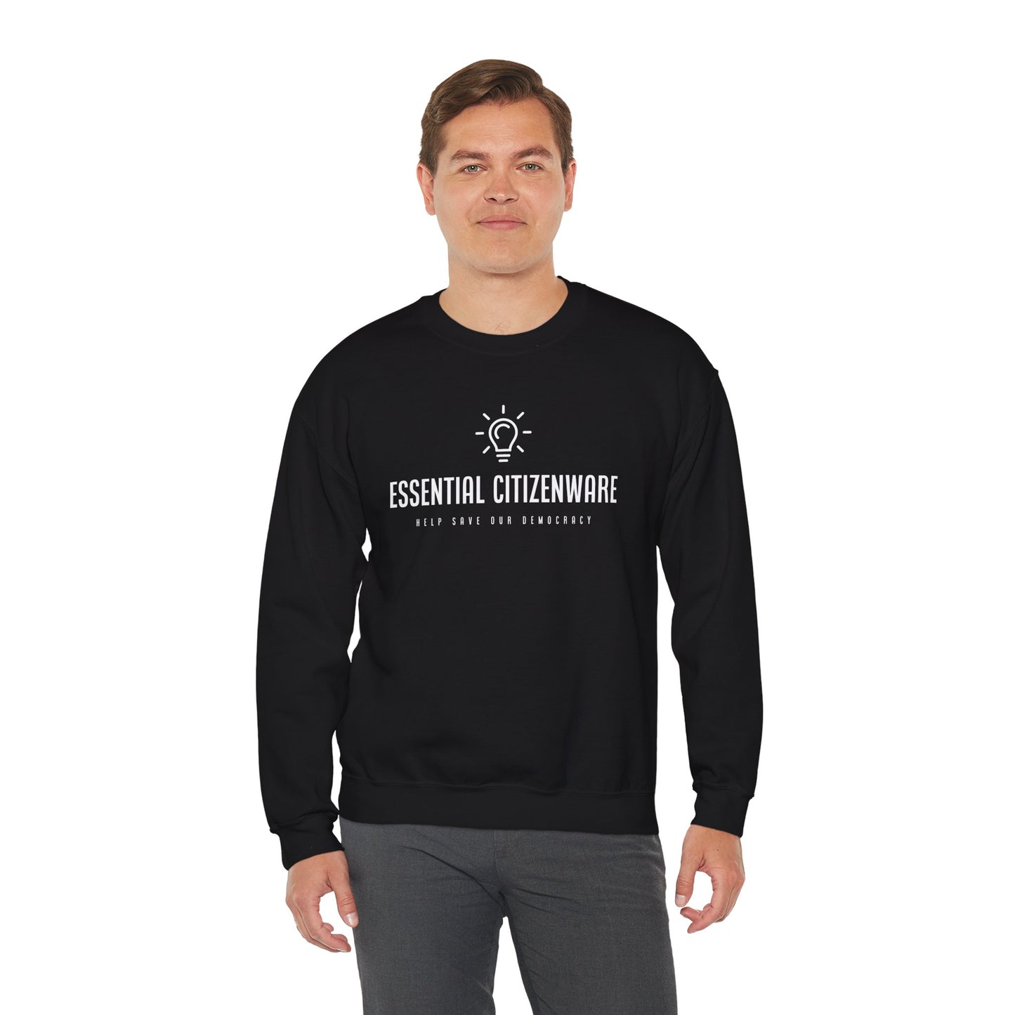 Truth Justice - The American Way | Unisex Heavy Blend™ Crewneck Sweatshirt